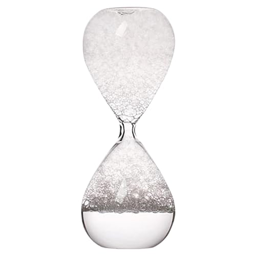 Clessidra ad acqua - Clessidra in schiuma da sogno | Elegante decorazione a clessidra in vetro liquido, decorazione da tavolo per la casa, compleanno, clessidra