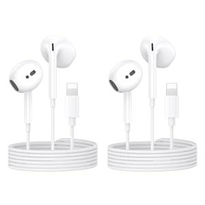 Anferu 1024DE1 iPhone Kopfhörer mit Kabel 2er-Pack