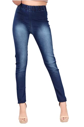 Image of Black Denim Fix Elastic Women Denim Jegging