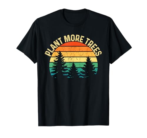 Vintage Plant More Trees Save Our Climate Change Earth Day T-Shirt