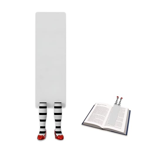 Wicked Witch Bookmark Wicked Witch Legs with Ruby Slippers Book Mark Wicked Bookmark Slippers for Book Lovers Gifts Gift Ideas