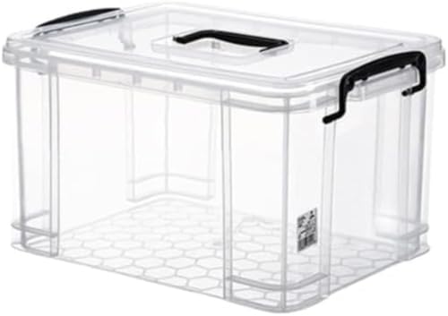 MLTUN MAKAN �ϋv�����[�{�b�N�X �����v���X�`�b�N���[�{�b�N�X �ߗ� �������� �L���g ��e�� �����I�[�K�i�C�U�[ ���ȃf�U�C�� (265*180*135 mm)