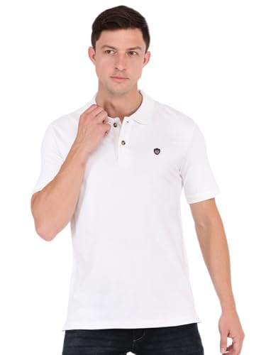 Image of Macroman M-Series Fashion Half Sleeve Polo Core Casual T-Shirt for Men, Cotton Blend, Pack of 1