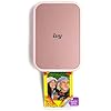 Canon Ivy 2 Mini Photo Printer, Print from Compatible iOS & Android Devices, Sticky-Back Prints, Blush Pink