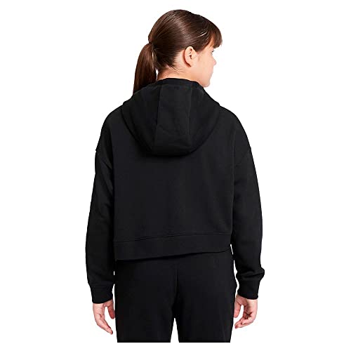 Nike Girl's Sportswear Club Fleece Crop Hoodie (Little Kids/Big Kids)3