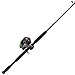 Zebco BA808H702MH, 20, NS3 Bite Alert Spincast Combo, 2.6: 1 Gear Ratio, 7' 2pc Rod, 17-50 Line Rating