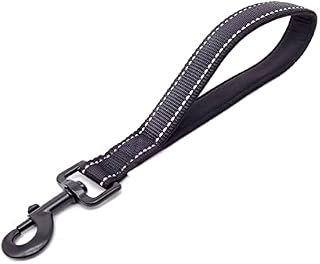 Short Dog Lead Training Dog leashes 13 inch Black