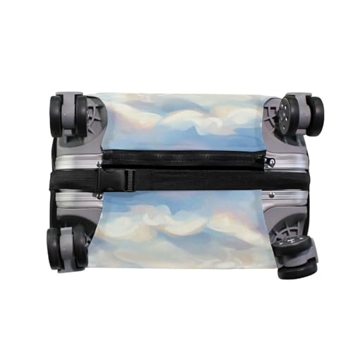 senya Travel Luggage Cover Suitcase Protector Rainbow Unicorn Washable Baggage Covers Fits 18-20 Inch Luggage4