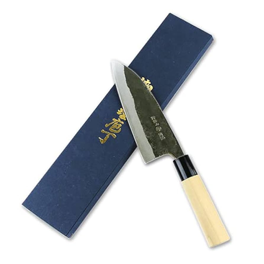 城山　本鍛練青一鋼　出刃包丁 刃渡り約21cm 城山 本鍛練青一鋼 出刃包丁 刃渡り約21cm - メルカリ