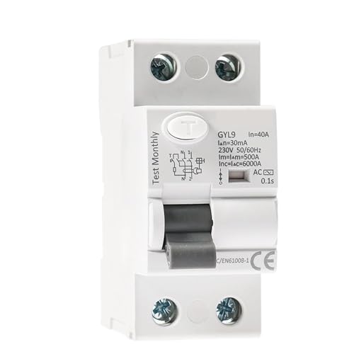 RCCB 2P 63A 300mA Interrupteur Différentiel pour la Protection de la Maison GYL9 - 2