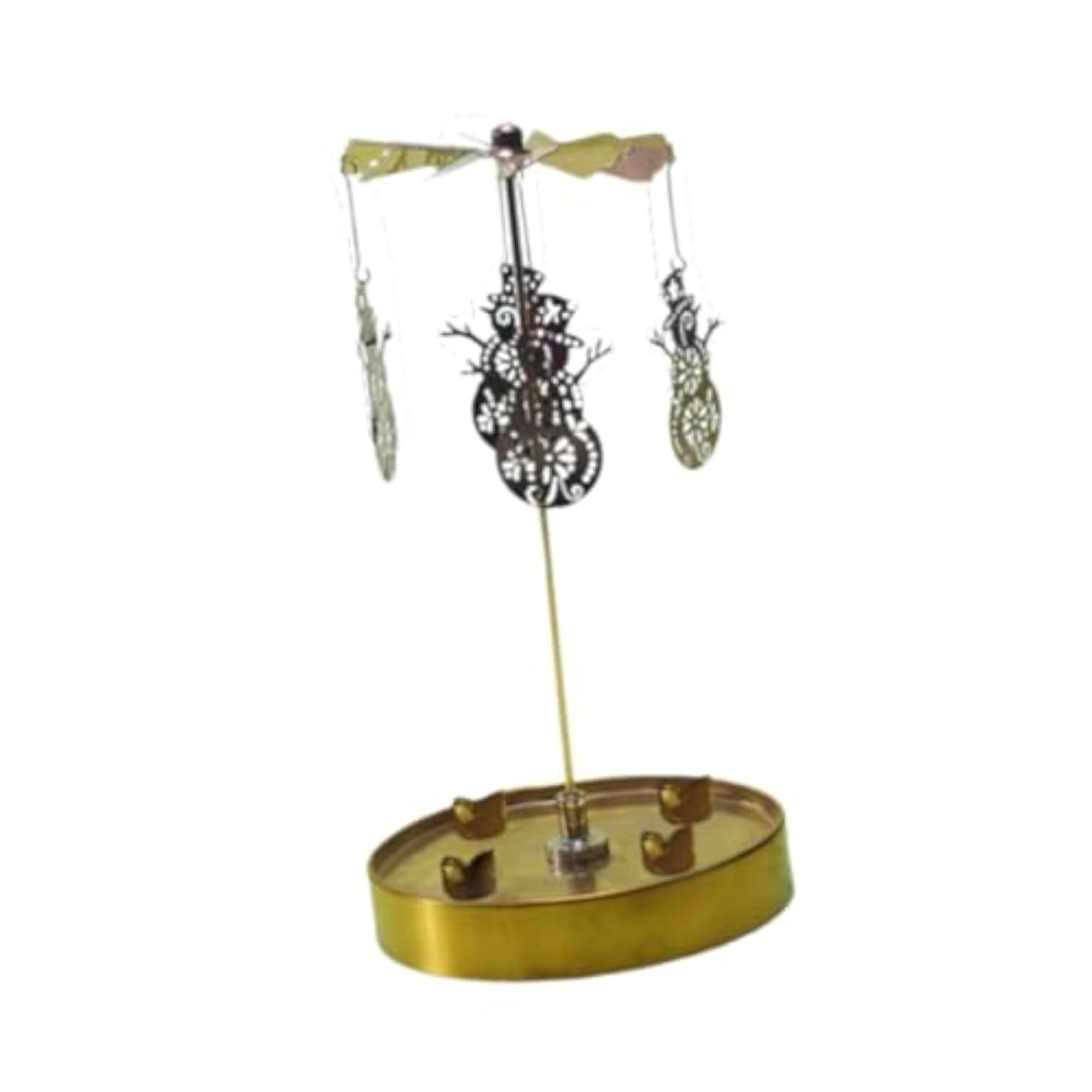 Spinning Candle Holder Rotating Design