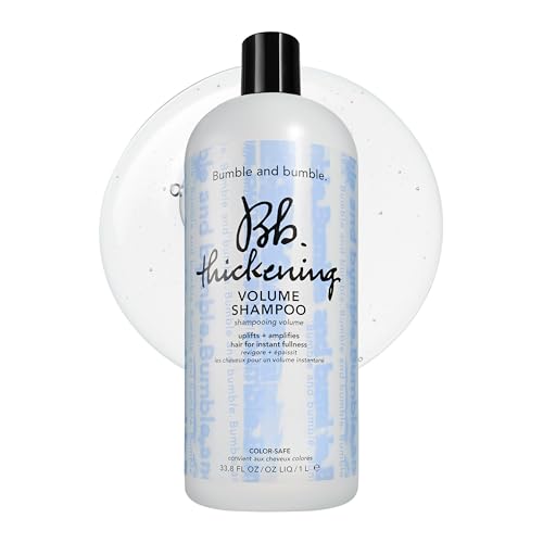 Bumble and bumble. Thickening Volumizing Shampoo | Lightweight Formula For Instant Fullness | Cleanses Without Stripping | Color Safe | For Fine to Medium Straight to Wavy Hair Types, 33.8 Fl Oz