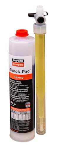 Simpson Strong-Tie ETIPAC2G10 - Crack-PAC Injection Epoxy Single Tube, 9oz. Cartridge
