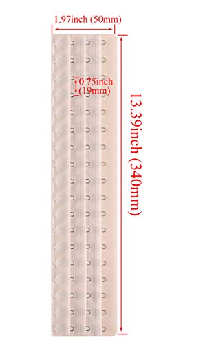 Corset Bra Extender 7-18 Hook 3/4 Inch Spacing2