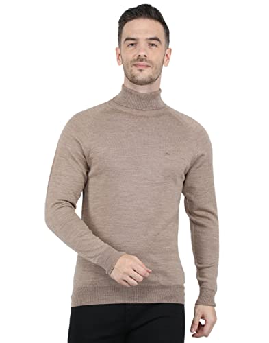 Image of Monte Carlo Men Wool High Neck Pullover Sweater