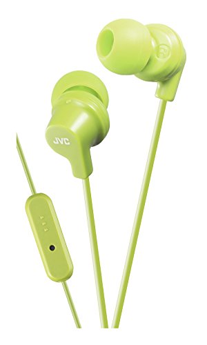 JVC Fones de ouvido intra-auriculares com microfone (verde) (JVCHAFR15G)