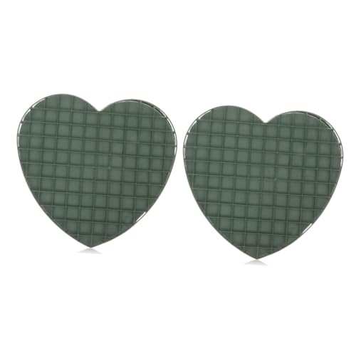 Bloque de flores de alta densidad forma de corazón para arreglos florales duraderos 2