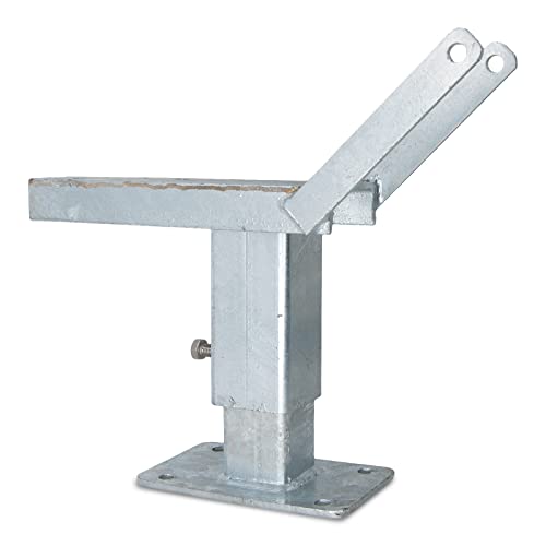 Sturdy Built Galvanized Boat Trailer Adjustable Winch Post Assembly
