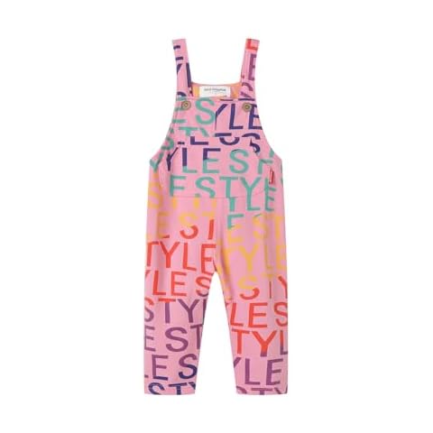 Mud Kingdom Baby Girls Adjustable Dungarees Cover