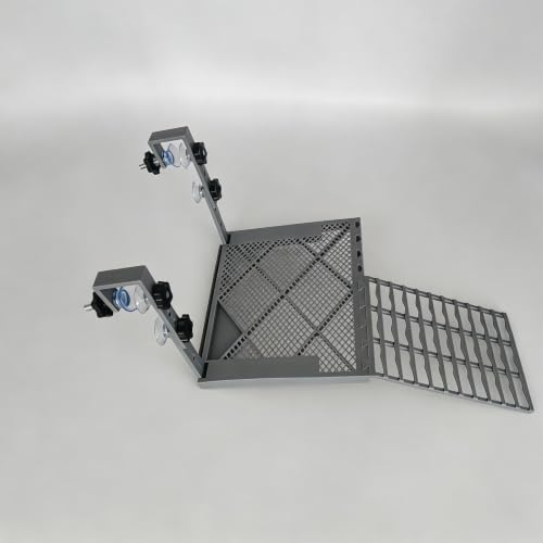 Plataforma solar para tortugas y terraza antideslizante de descanso para acuario 6