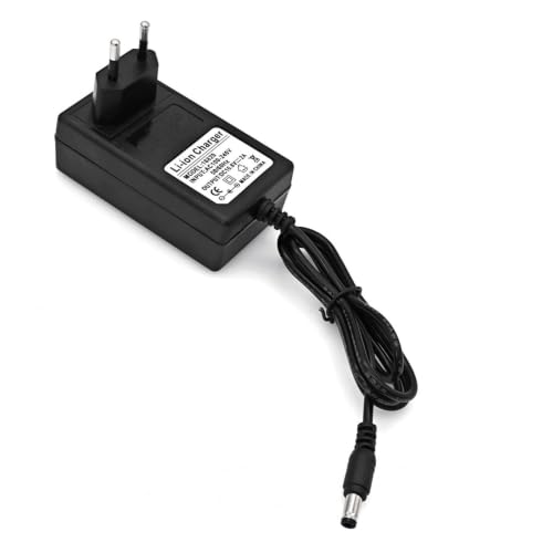 JZK DC 16.8V 2A AC Reemplazo de Adaptador, Cargador de batería de Litio Li-Ion Fuente de alimentación máxima 33.6W Enchufe de Carga