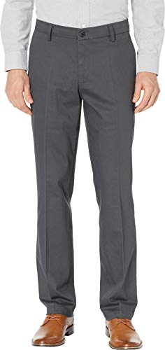 Image of Dockers Mens Straight Fit Signature Lux Cotton Stretch Khaki Pant - Creased