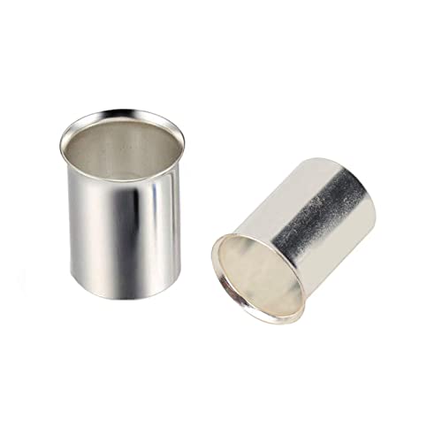 Teansic 20PCS Wire Ferrules AWG 2/0 Tinned Copper Crimp Connector Non Insulated Pin Cord End Terminals Teansic 20PCS Wire Ferrules AWG 2/0 Tinned Copper Crimp Connector Non Insulated Pin Cord End Terminals