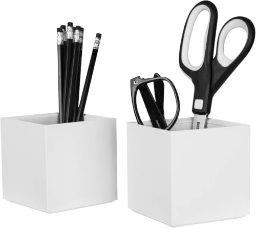 Image of Bostitch Office Konnect Pencil Cup Desk Organizer, Pen Cup, White (Pack of 12)