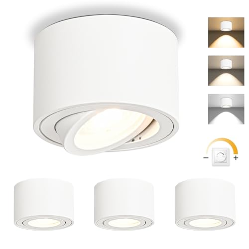 GeyouLux Faretti LED Soffitto 5W 4 Pezzi
