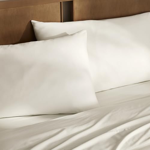 Image of BOLL & BRANCH Signature Hemmed Sheet Set, King, Cream
