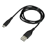 USB to Micro USB Charging Cable 1m – Black Fast Charge charger & Data Sync Lead for Android Devices