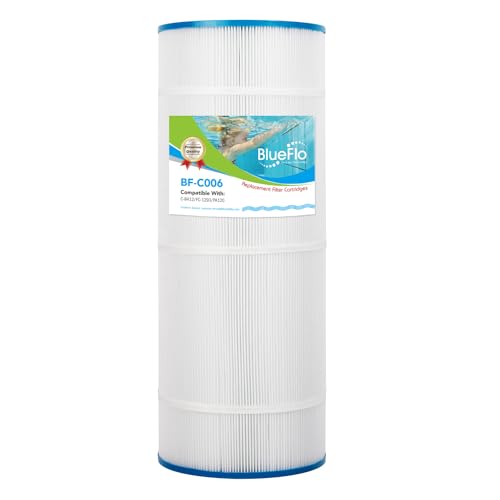 BLUEFLO Pool Filter Cartridge Replacement for Unicel C-8412, Hayward C1200, CX1200RE, Filbur FC-1293, PA120, 23-5/16” x 8-15/16”, Pack of 1