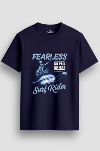 Image of Men's Regular Fit Printed T-Shirt Combo Pack of 3 | 100% Cotton Round Neck Half Sleeve Graphic Tees