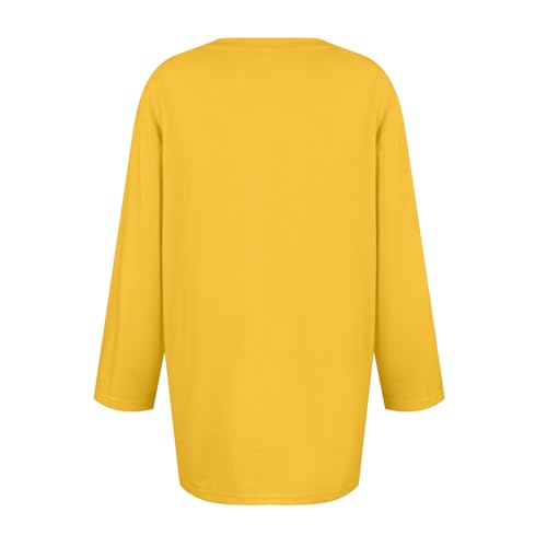 Halloween Shirts for Women 3/4 Sleeve Plus Size Crewneck Loose Fit Cute T Shirt Halloween Costumes for Women 2025