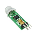 HC-SR505 - Interruptor de sensor de cuerpo mini infrarrojo PIR sensor de movimiento preciso módulo detector infrarrojo para Arduino