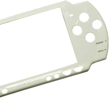 OSTENT Full Housing Shell Faceplate Case Part Replacement for Sony PSP 2000 Color White