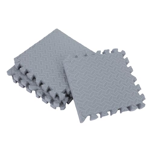 Baldosas de espuma EVA de 4 piezas: suelo protector amortiguador para ejercicios y gimnasio 2