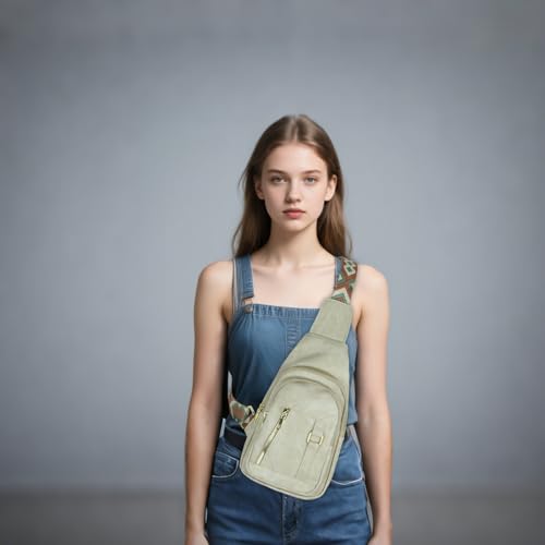 MICOM Small Sling Bag For Women，Casual Crossbody Sling PU Leather Bags，Anti-Theft Crossbody Bags，Sling Purses for Travel2