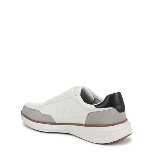 Dr. Scholl's Mens Jake Retro Sneaker White Grey Fabric 9 M - image 8