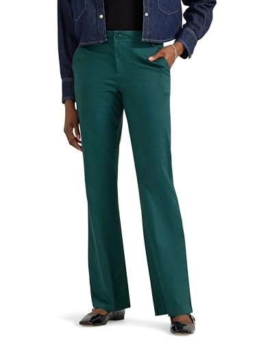 Image of Lee Women's Wrinkle Free Mid Rise Bootcut Pant
