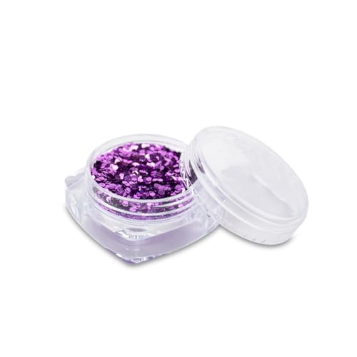 Kit 24 Glitters Flocado Fino Holografico Nail Art Unhas Gel