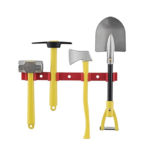 Goolsky Pala de metal martillo pico hacha set escala accesorios