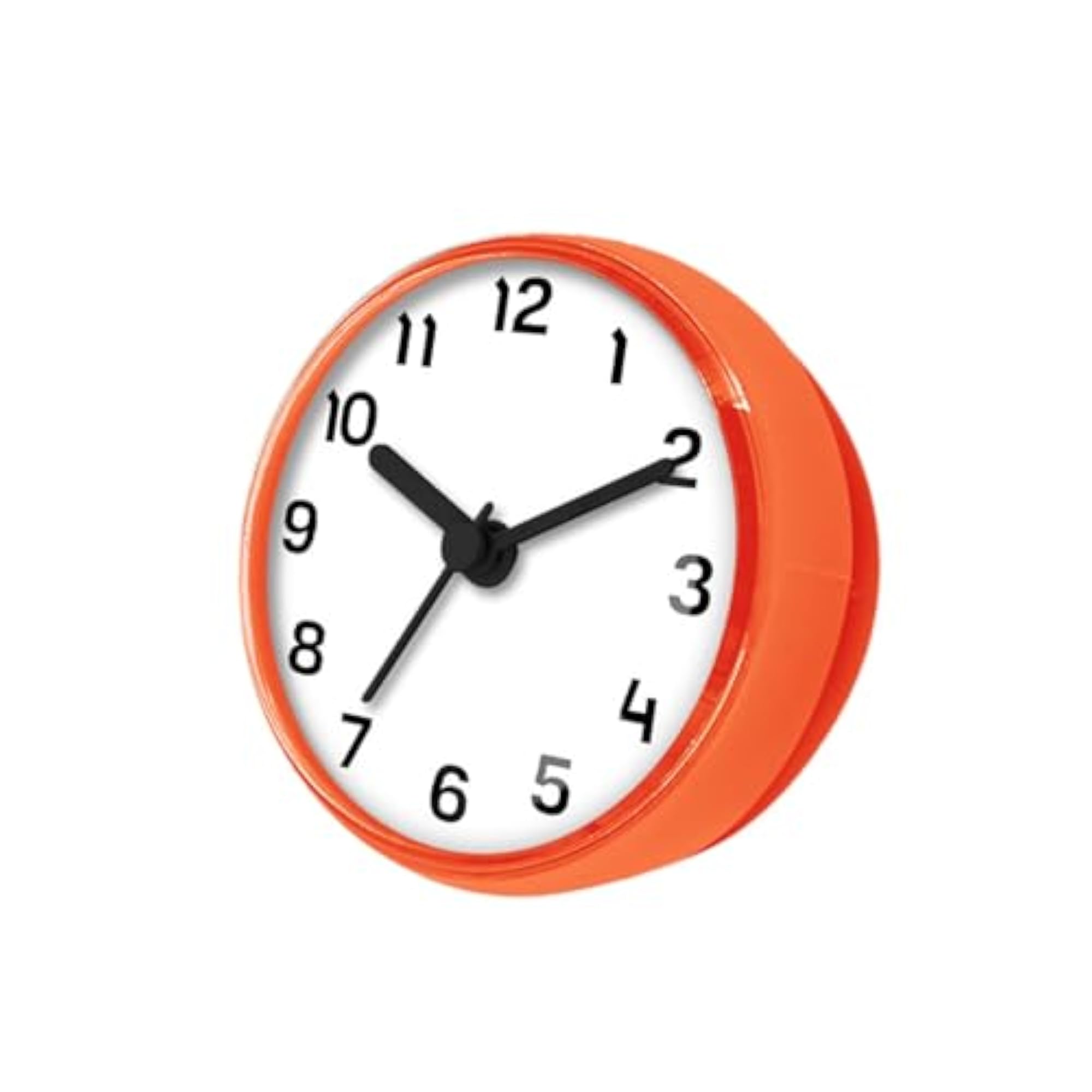 Waterproof Bathroom Clock, Silent Small Design