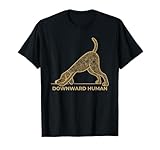 Downward Human – Mandala Dog Yoga Pose Yoga Dog Lover T-Shirt
