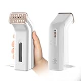 Mini Travel Steamer for Clothes,110-240V Portable Dual Voltage Steamer & Iron 2 In 1,Integrated 170ml Tank 25s Fast Heat,1.2lbs Travel Size Fabric Iron,Handheld Steaming Wrinkles Remover For Garments