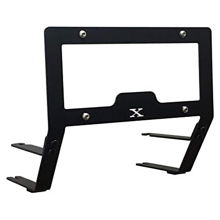 ThatGrin LLC Genuine Slipstream Bracket for 2020-2016 Tesla Model X - Patented USA Made Version - NO Holes, NO Adhesives, NO Drill Front License Plate Mounting Holder 2020 2019 2018 2017 2016