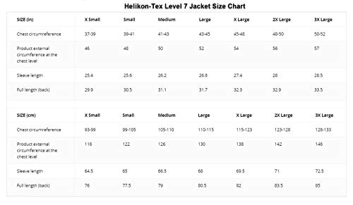 Veste d'hiver légère de niveau 7 Helikon-Tex Climashield gris clair