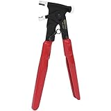 KS Tools Adhesive Balancing Wheel Weight Removing plier, Lösezange für geklebte Auswuchtgewichte, 225mm, farblos, 225 mm