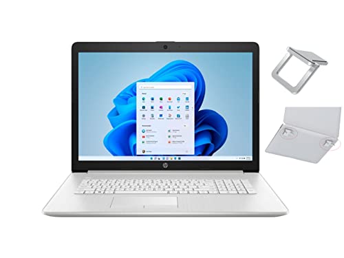 2022-Newest-HP-173-HD-IPS-Premium-Laptop-11th-Generation-Intel-Core-i3-1115G4-Intel-UHD-Graphics-8GB-DDR4-256GB-SSD-Windows-11-Home-S-Mode-Silver-with-Laptop-Stand-Bundle