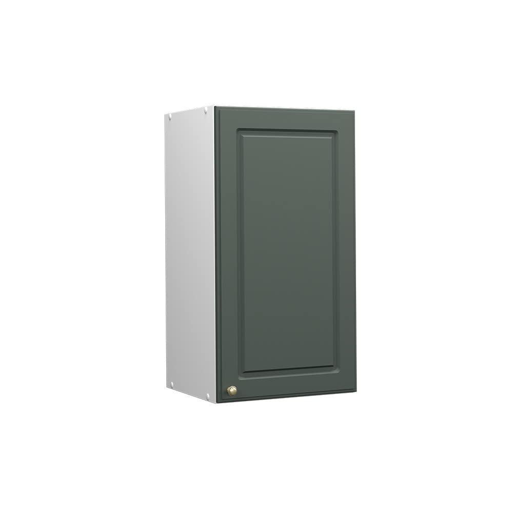 Vicco Wall cabinet Fame-Line, Green-Gold Country House, 40 cm